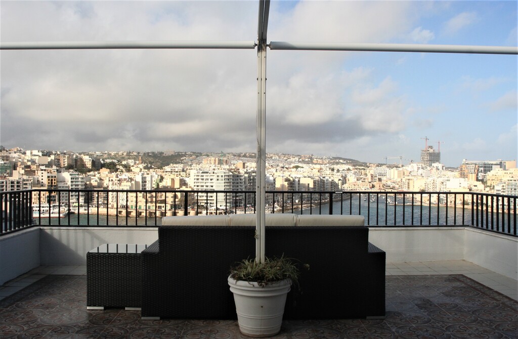 Large terrace views