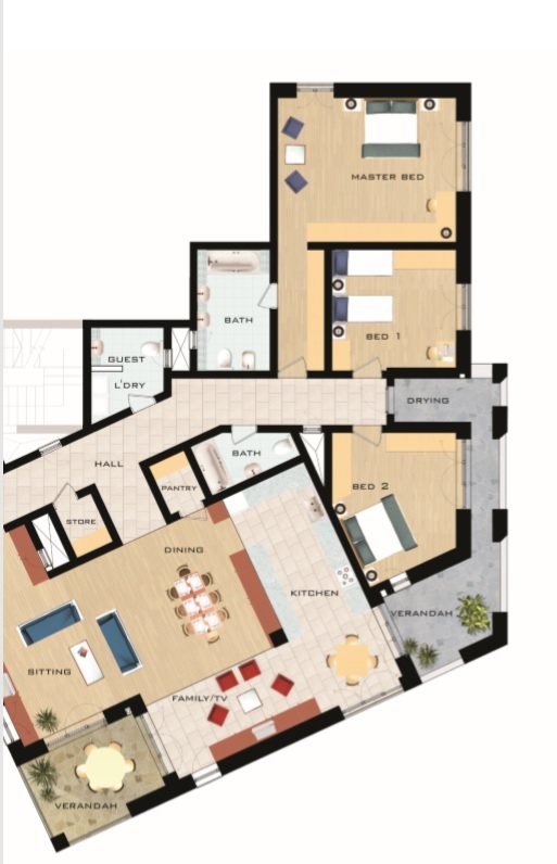 Tigne Point, Finished Apartment's Image 7